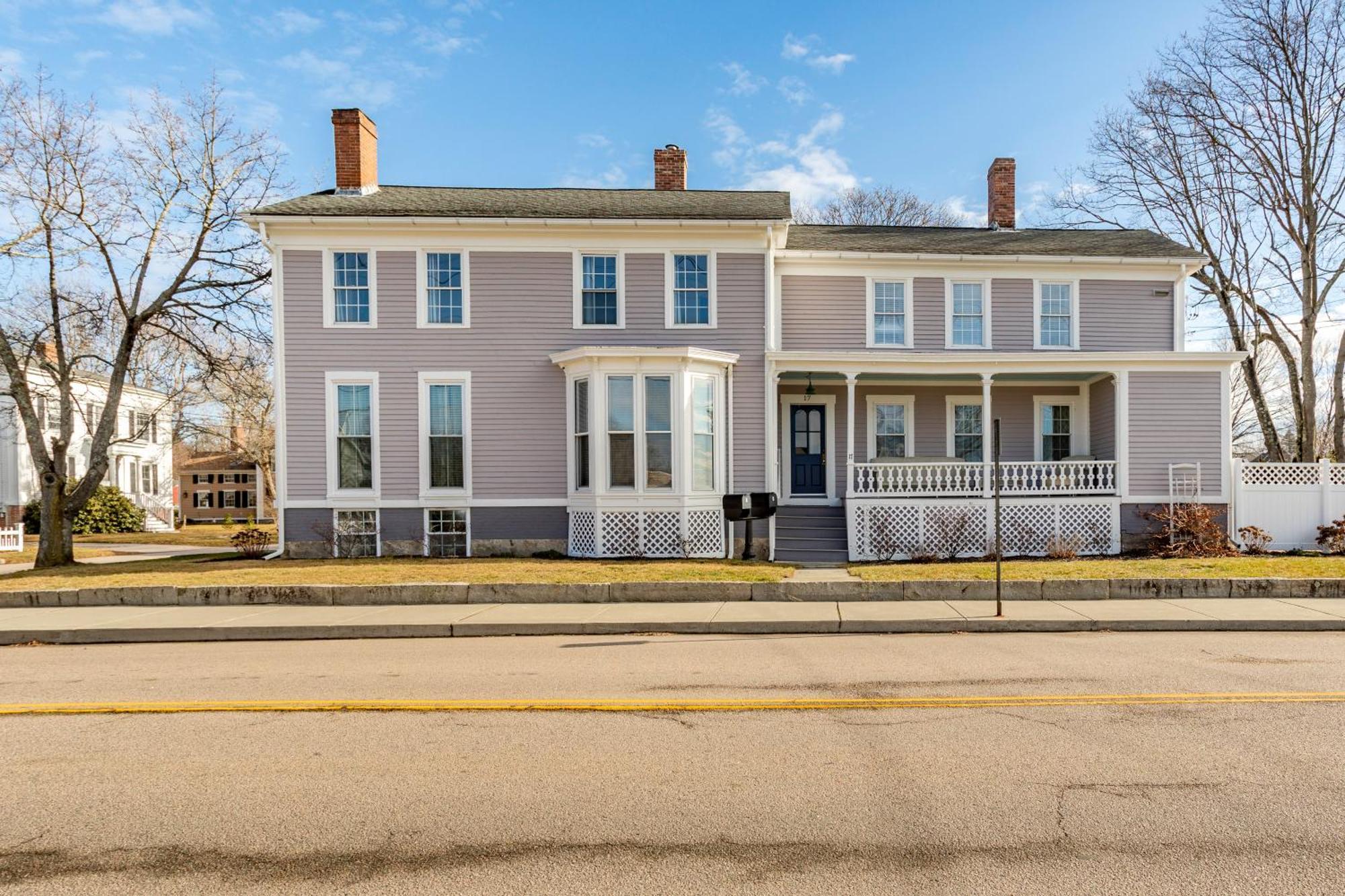 Cheerful Historic 3 Bedroom Townhouse - Downtown Mystic Stonington Eksteriør bilde